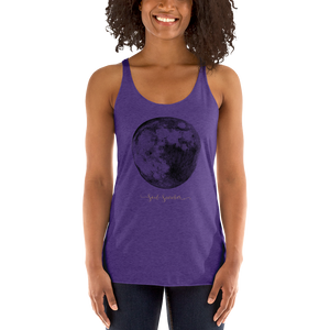 Women's MOON  Racerback Tank